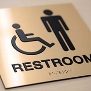 ADA Floor Sign